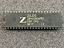 Z80 CPU použité